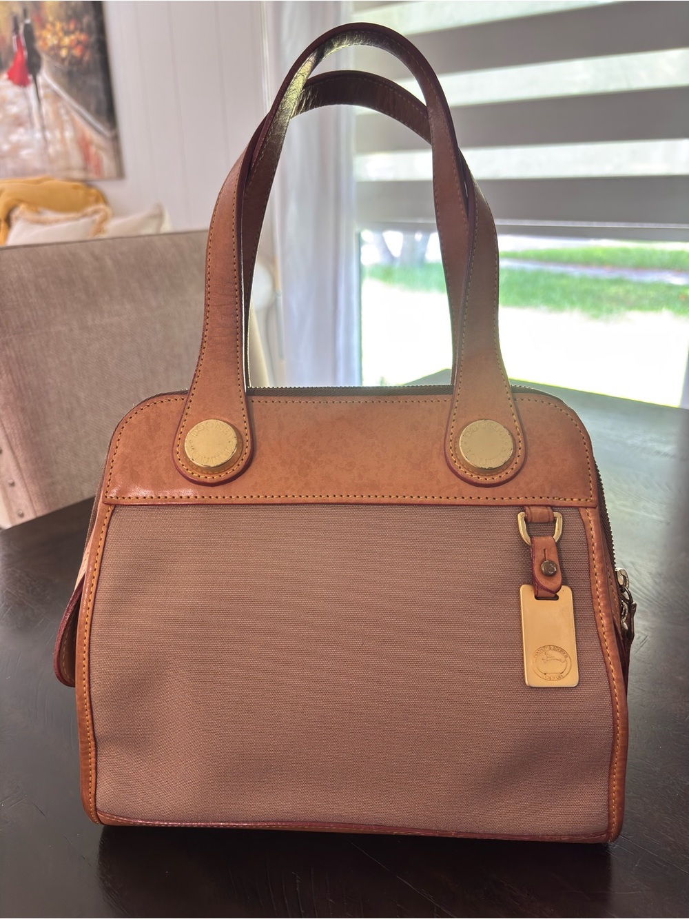 Vintage Dooney and Bourke Cabrio Carpet handbag